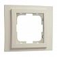 Рамка 1-постовая Mono Electric Larissa слоновая кость 103-010100-160 - фото №1