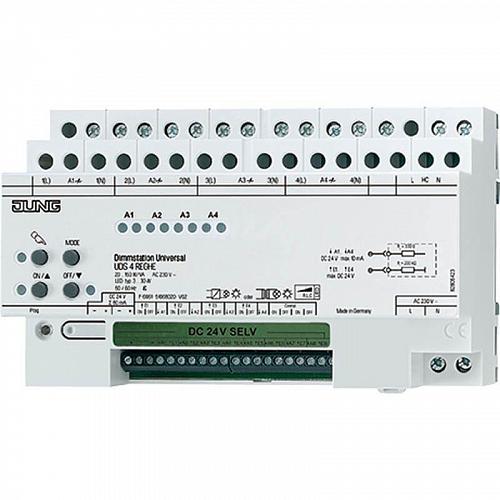 Диммер станция универсальная  Jung UDS4REGHE