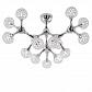 Потолочная люстра Ideal Lux Nodi Crystal PL15 093512 - фото №1