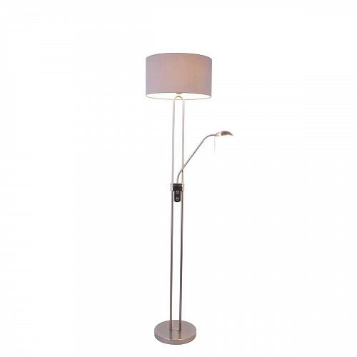 Торшер Zumaline Pedro SL570-2-SS+GR