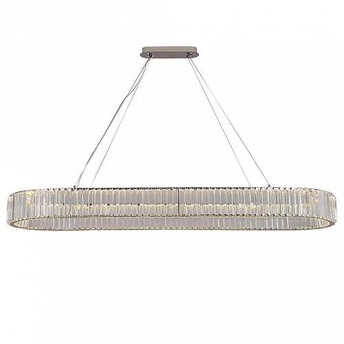 Подвесной светодиодный светильник Newport 8445/140 oval chrome М0065055