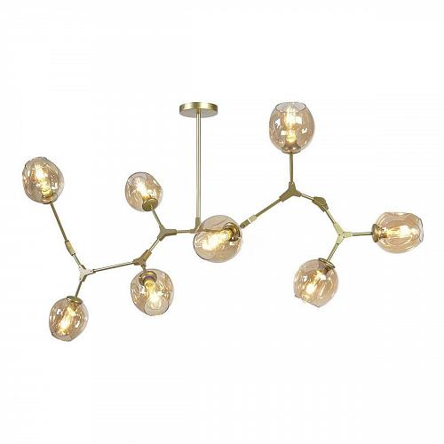 Подвесная люстра Elvan LU-113/8-Е27-Gl