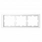 Рамка 3-постовая Schneider Electric Merten D-Life MTN4030-6535 - фото №1