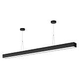 Подвесной светодиодный cветильник Geometria ЭРА Block SPO-116-B-40K-024 24Вт 4000К черный Б0050549