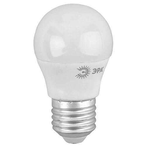 Лампа светодиодная ЭРА E27 8W 4000K матовая ECO LED P45-8W-840-E27 Б0030025