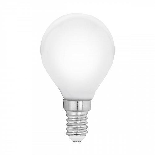 Лампа светодиодная филаментная Eglo E14 4W 2700K матовая 11604