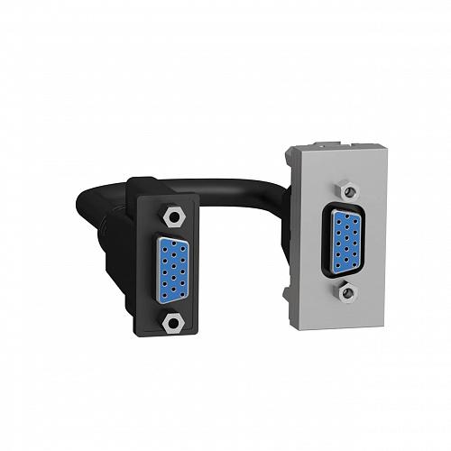 Розетка компьютерная VGA Schneider Electric Unica New Modular NU343230