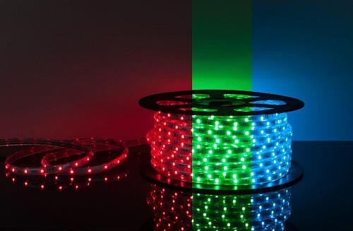 Светодиодная влагозащищенная лента Elektrostandard 7,2W/m 30LED/m 5050SMD RGB 50M 4690389074219