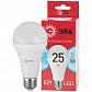 Лампа светодиодная ЭРА E27 25W 4000K матовая LED A65-25W-840-E27 R Б0048010 - фото №3
