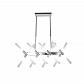 Подвесная люстра Lumina Deco Alford LDP 6036-16 CHR - фото №1