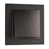 Выключатель Mono Electric Despina одноклавишный графит 102-202025-100