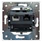 Розетка VDI RJ45/RJ11 Legrand Galea Life 5 кат UTP 775781 - фото №1