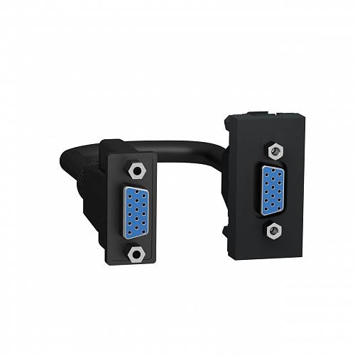 Розетка компьютерная VGA Schneider Electric Unica New Modular NU343254