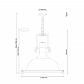 Подвесной светильник Lucia Tucci Industrial 093 - фото №2