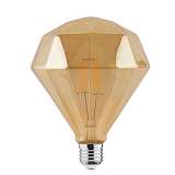 Лампа светодиодная филаментная E27 6W 2700К 001-034-0006 HRZ00002346