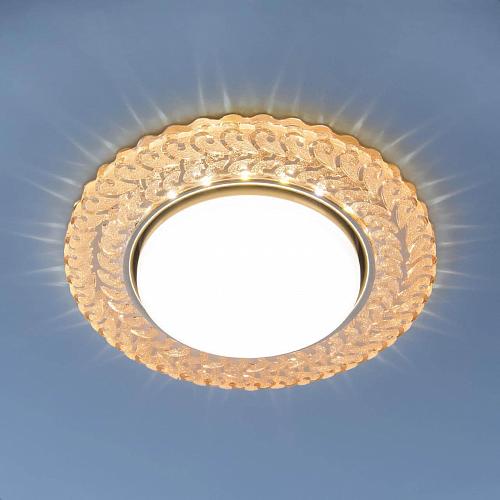 Встраиваемый светильник Elektrostandard 3027 GX53 GC тонированный 4690389134029