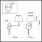Бра Odeon Light Gemena 2481/1W - фото №2