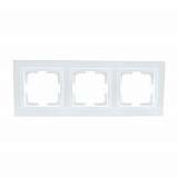 Рамка 3-постовая Mono Electric Despina белый 102-190000-162
