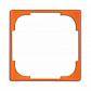Рамка декоративная ABB Basic55 оранжевый 2CKA001726A0225 - фото №1