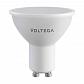 Лампа светодиодная диммируемая Voltega GU10 5W 2700К матовая VG-MR16GU10cct-WIFI-5W 2425 - фото №1