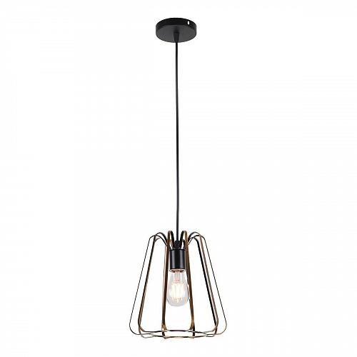 Подвесной светильник IMEX MD.0301-1-P BK+ZGD