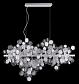 Подвесной светильник Crystal Lux Deseo SP12 L1000 Silver - фото №2