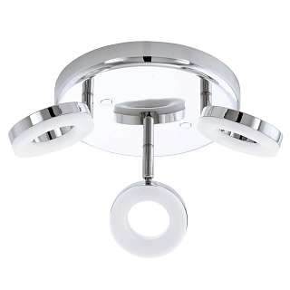 Споты с тремя и более плафонами для ванной