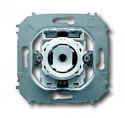 Выключатель кнопочный двухклавишный ABB Impuls 10A 250V с подсветкой 2 независимых сигнальных контакта 2CKA001413A1051