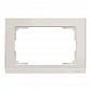 Рамка для двойной розетки Werkel Stark слоновая кость WL04-Frame-01-DBL-ivory 4690389146176 - фото №1