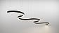 Подвесной светодиодный светильник Siled Nimbus-Half 7370818 - фото №2