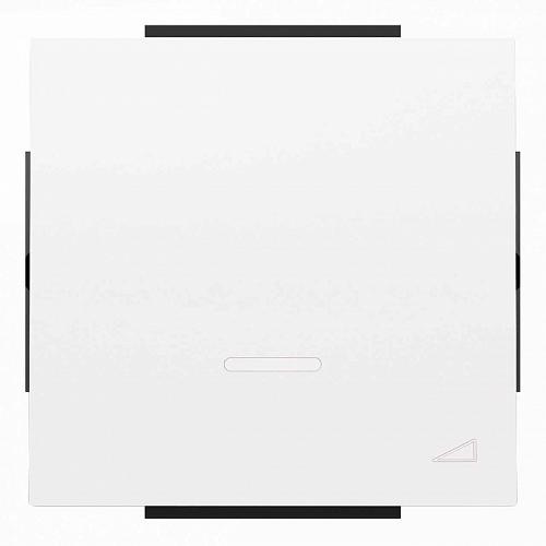Лицевая панель ABB Sky диммера клавишного альпийский белый 2CLA856010A1101
