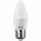 Лампа светодиодная REV C37 Е27 9W 6500K холодный белый свет свеча 32523 9 - фото №2