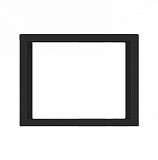 Вставка 2-модульная Mono Electric Larissa черный 103-001300-153