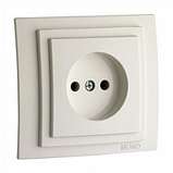 Розетка 2К Mono Electric Despina/ Larissa 16A 250V винтовое подключение слоновая кость 500-000122-116