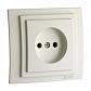 Розетка 2К Mono Electric Despina/ Larissa 16A 250V винтовое подключение слоновая кость 500-000122-116 - фото №1