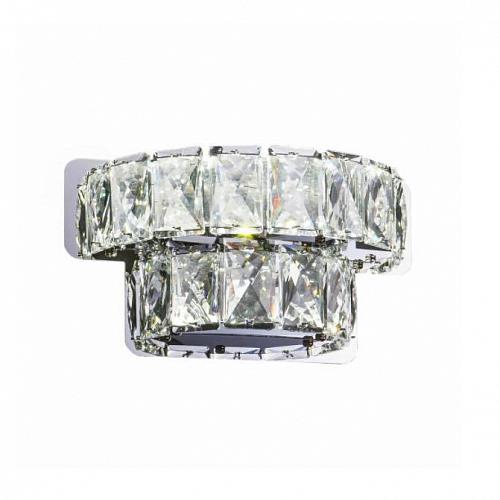 Настенный светодиодный светильник Eurosvet Grasia 90059/2 хром