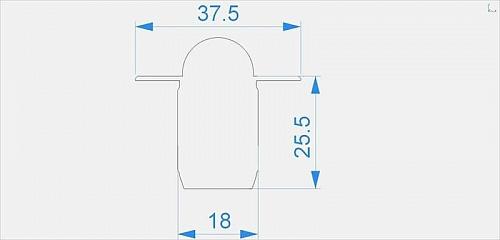 Заглушка Deko-Light End Cap R-ET-03-10 Set 2 pcs 979700