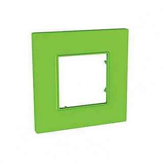 Рамки для розеток и выключателей зеленого цвета