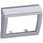 Лицевая панель Legrand Galea Life розетки RJ45 алюминий 771384 - фото №1