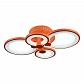 Потолочная светодиодная люстра iLedex Ring A001/4 Orange - фото №2