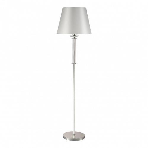 Торшер Crystal Lux Nicolas PT1 Nickel/White