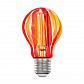 Лампа светодиодная Eglo E27 6,5W 1800K красная 12568 - фото №1
