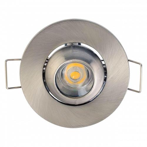 Встраиваемый светодиодный светильник Horoz Fiona 1W 6400К хром 016-028-0001