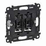 Выключатель двухполюсный Legrand Valena Мех In Matic 16AX 250V винтовой зажим 752002