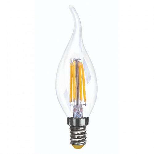 Лампа светодиодная диммируемая филаментная Voltega E14 6W 2800K прозрачная VG10-CW35E14warm6W-FD 7080