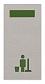 Светосигнализатор Уборка ABB Zenit серебро 2CLA218050N1301 - фото №1