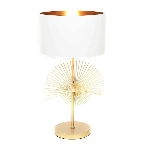 Настольная лампа Lumina Deco Fonti LDT 5534 GD+WT