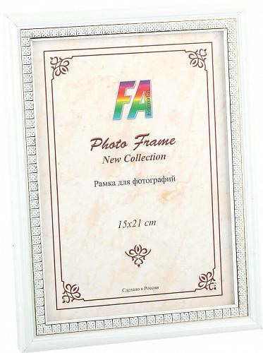 Фоторамка FA пластик Касабланка белый 10х15 (36/1080) Б0034884