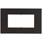 Рамка 4-модульная ABB Zenit итальянский стандарт антрацит 2CLA247400N1801 - фото №1