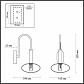 Бра Odeon Light Vele 4815/1W - фото №2